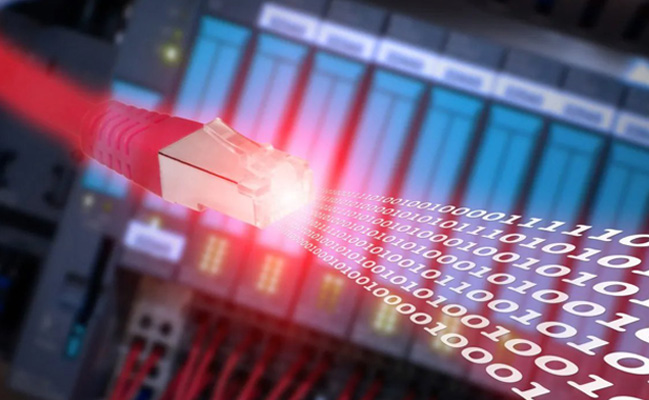 PLC, frequency converters, and servers